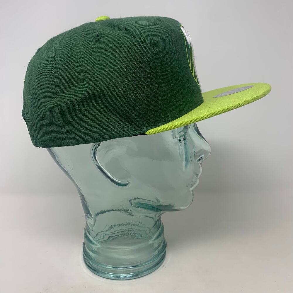 NWT! Mitchell & Ness Wool Blend Portland Timbers MLS Soccer Snapback Hat - Picture 4 of 8